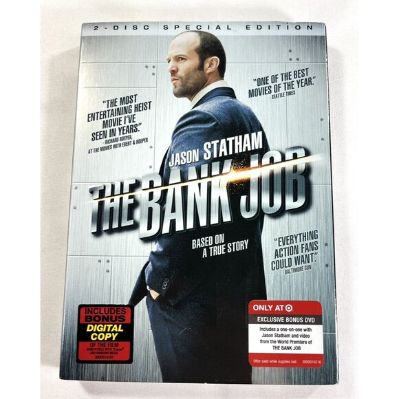 The Bank Job DVD 2008 Two-Disc Special Edition New Factory Sealed - Picture 1 of 8